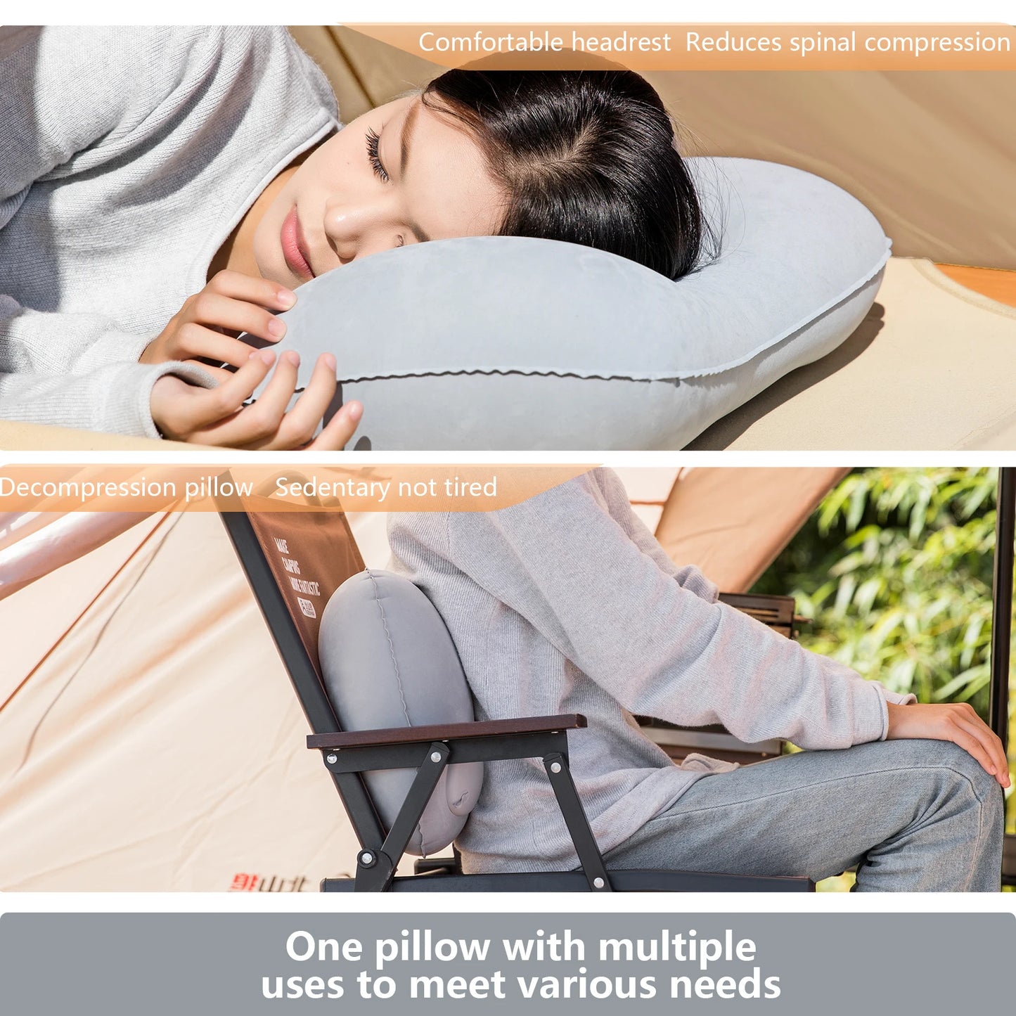 Ultralight Camping Inflatable Pillow