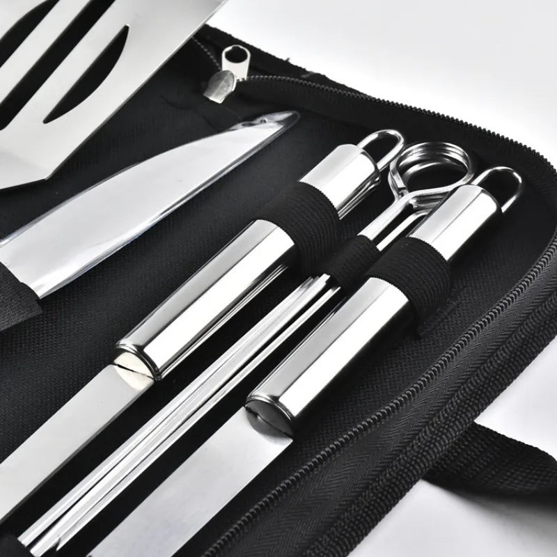 Stainless Steel BBQ Grill Tool Set
