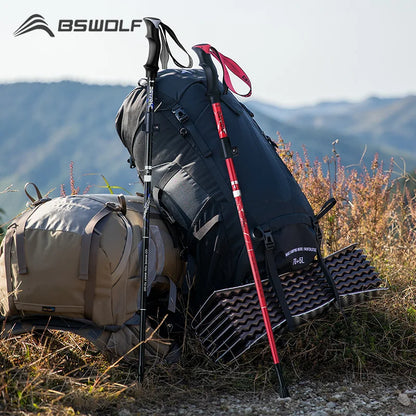  Foldable Trekking Poles – Ultralight Aluminum Walking Sticks