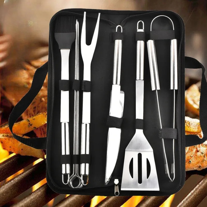 Stainless Steel BBQ Grill Tool Set