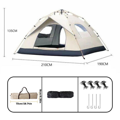 Outdoor Automatic Tent - 4 Person 