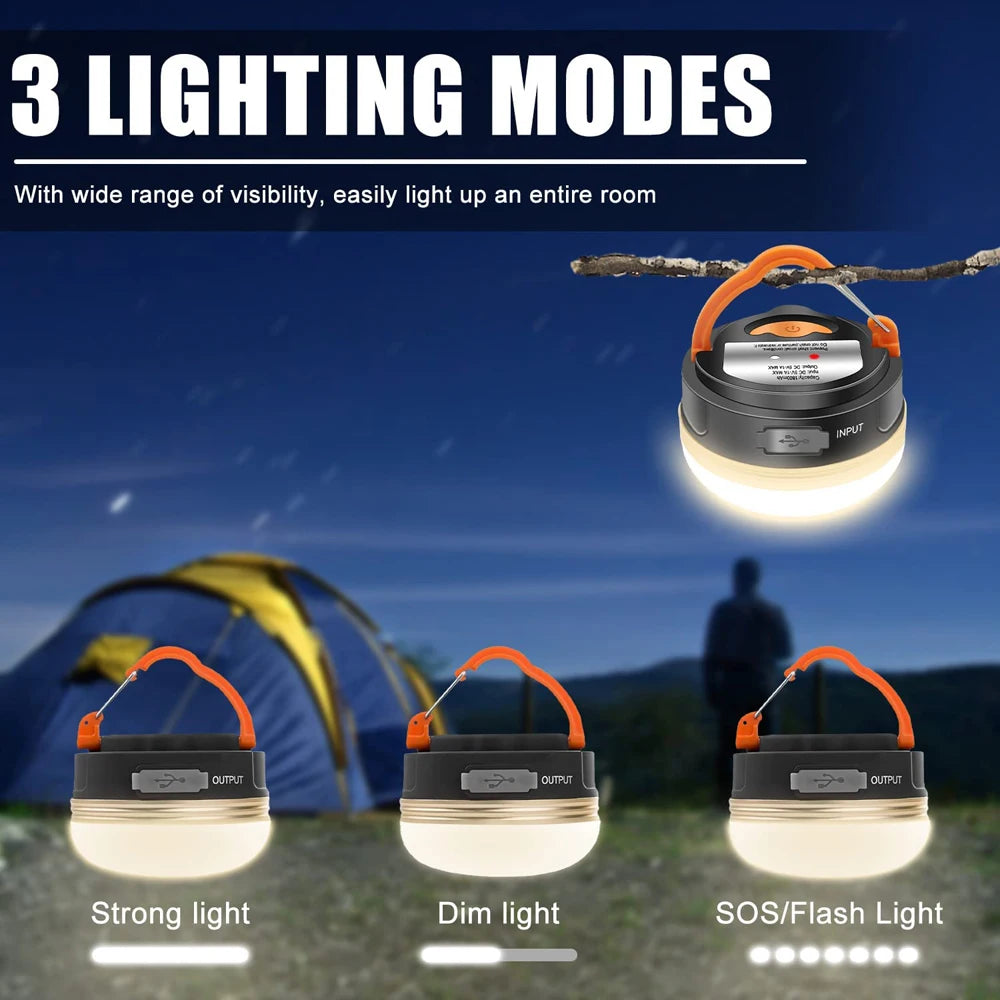 Rechargeable USB Camping Lamp