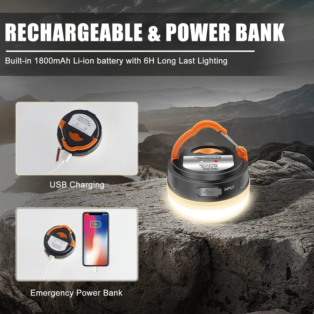 Rechargeable USB Camping Lamp