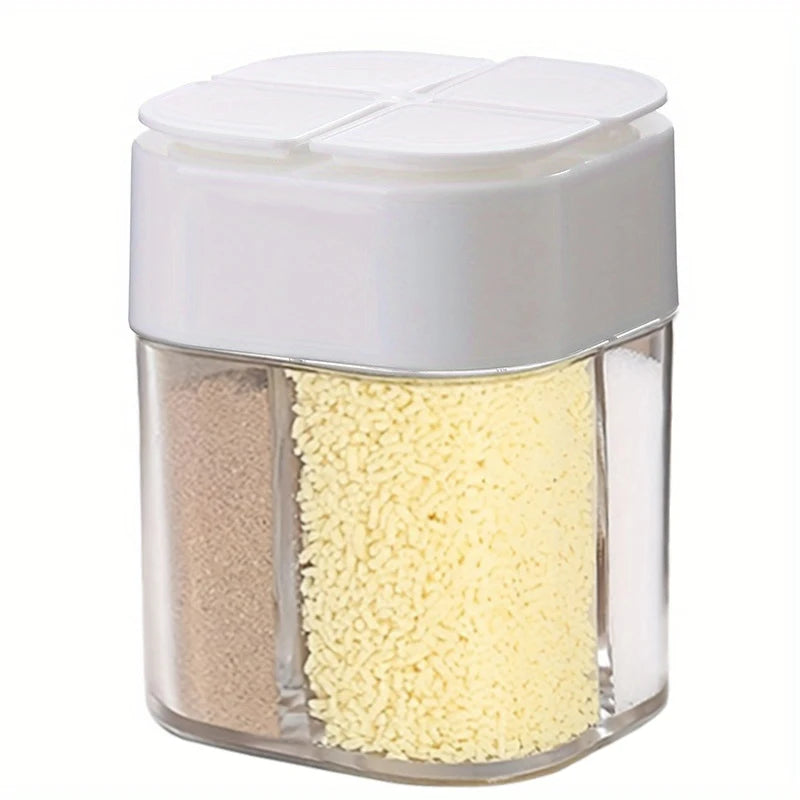 4-in-1 Camping Spice Shaker – Portable Seasoning Container for Outdoor Cooking