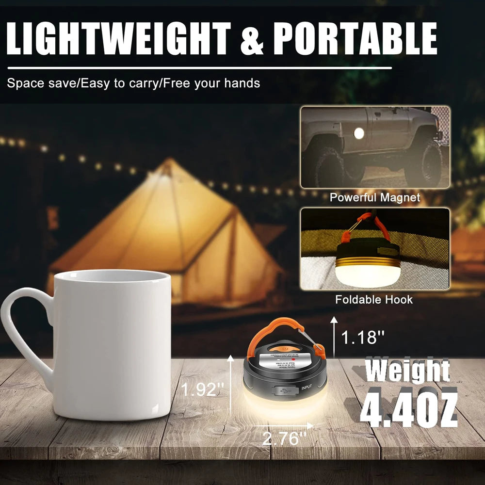 Rechargeable USB Camping Lamp