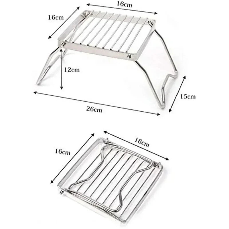Stainless Steel Camping Stove Stand
